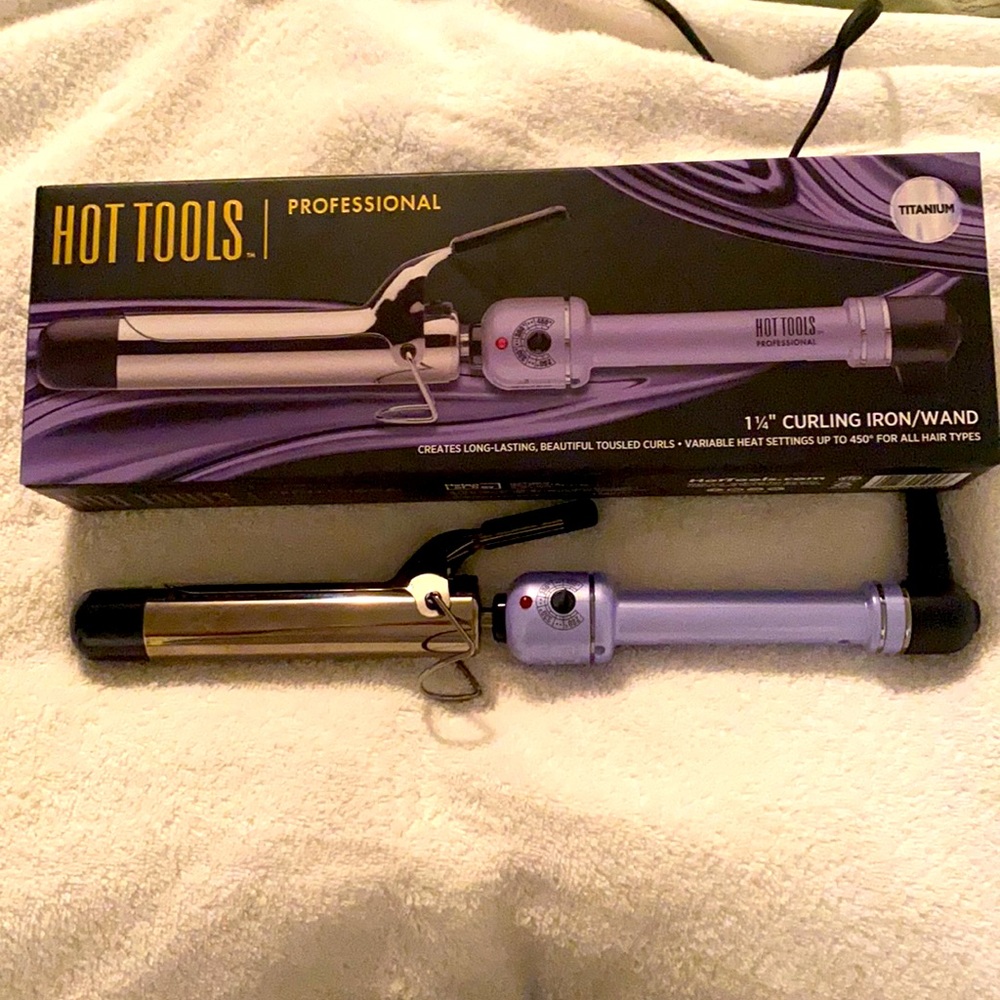 Hot tools curling iron
